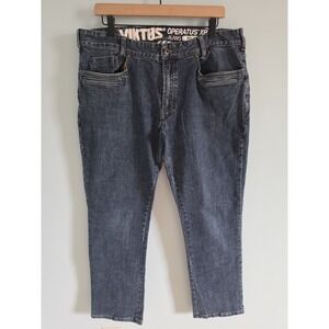 Viktos Operatus XP Tactical Jeans Mens 36x30 Blue Denim Stretch Straight Leg